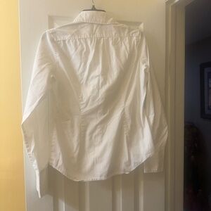 Ninety White Casual Button Down Shirt